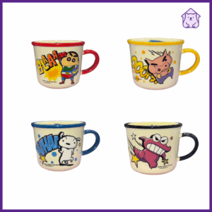 Shinchan saliva glass